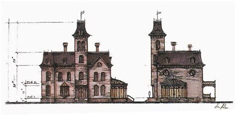 “#Architecture for #Cinema // Addams house in Addams Family Values ...