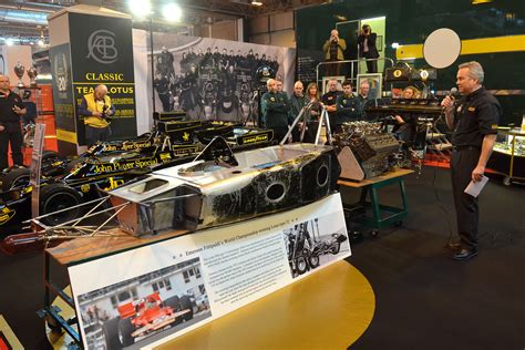 Classic Team Lotus springs a surprise at Autosport International The Racing Car Show 2014 ...