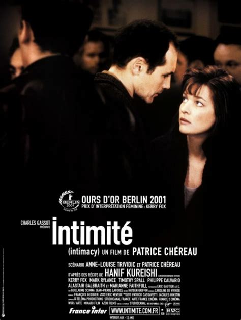 INTIMACY - Movieguide | Movie Reviews for Families