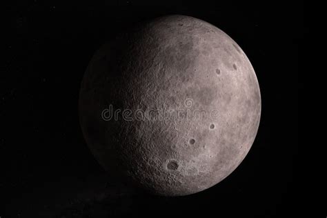 Dysnomia, Moon of the Dwarf Planet Eris, Rotating. 3d Render Stock ...