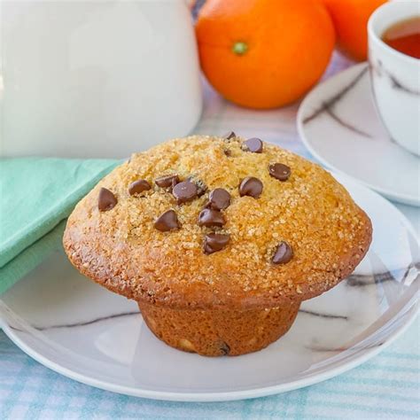 Chocolate Orange Muffins. An oh so easy recipe you can make in minutes!