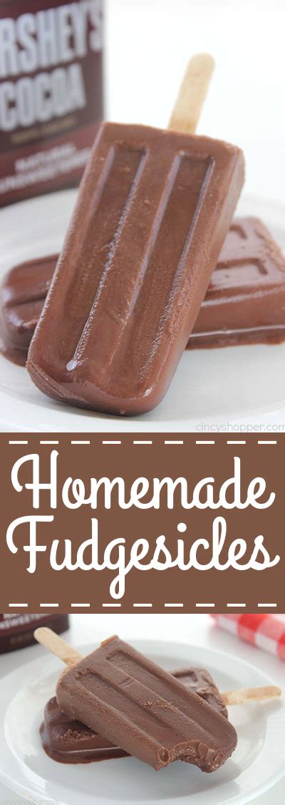 Homemade Fudgesicles - CincyShopper