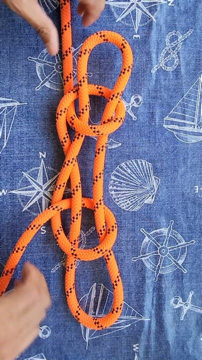 sheepshank knot ⛵️ nodo margherita ⚓️ #sailing #knots #tutorial #nodi #vela #nautical #sailboat ...