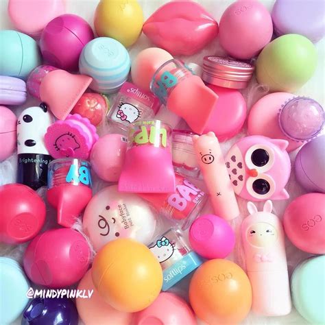“Lip Balm Love" @mindypinklv ♡♥♡♥♡♥ #Pinklips | Pink lips, The balm, Lip balm collection