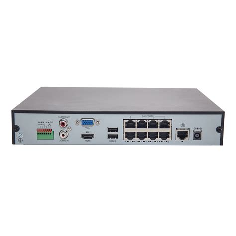 NVR301-08X-P8 Uniview 8 Channel NVR with PoE