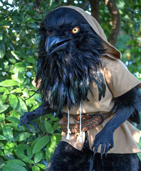 Amazing D&D Kenku costume | Raven costume, Raven cosplay, Cosplay