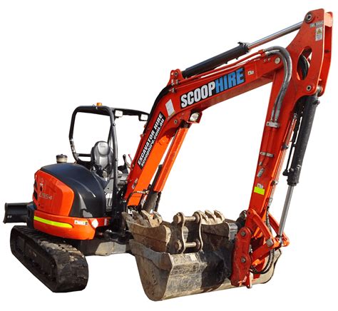 5.5t Kubota Excavator Hire in Melbourne. Pickup or Delivery