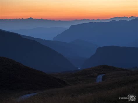 Dolomites, Italy, Atmospheric Perspective by Frank Peters - TurningArt