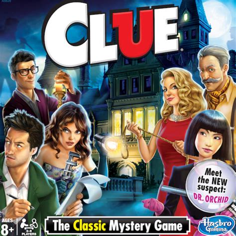 Clue Board Game Characters