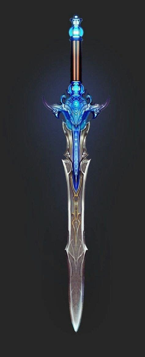 10 Blue sword ideas | sword design, sword, fantasy sword