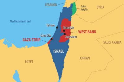 Map of the Israel -Palestine conflict - The Presbyterian Outlook