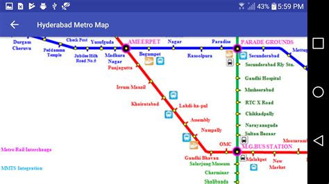 Hyderabad Metro Rail Map APK for Android Download