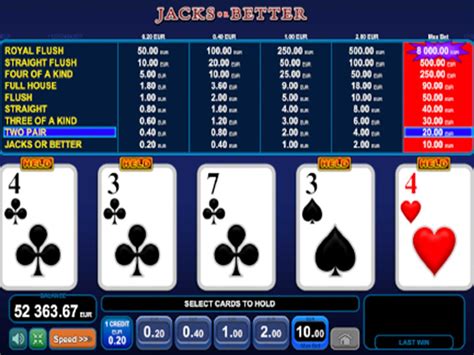 Jacks Or Better Poker by Amusnet Interactive - GamblersPick