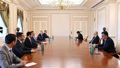 Speaker meets with President of Azerbaijan, discusses strategic partnership between two ...