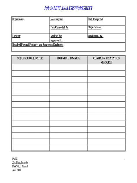 Jsa Form Fill Online Printable Fillable Blank — db-excel.com