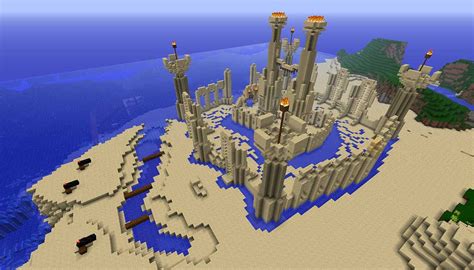 My Epic sand Castle ! Minecraft Project