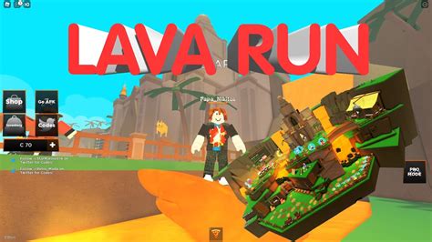 LAVA RUN ROBLOX - YouTube