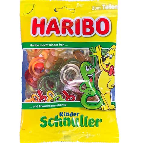 Haribo "Schnuller" Pacifier-Shape Gummy Candies 7 oz - The Taste of Germany