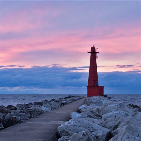 Muskegon South Breakwater Lighthouse