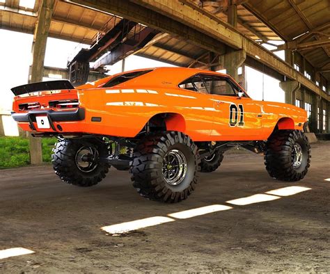 Dukes of Hazzard Dodge Charger "Jump Car" Is Part Muscle, Part Truck - autoevolution