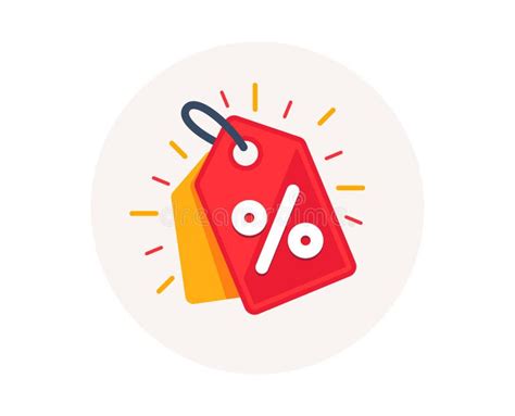 Discount Offer Tag Icon. Shopping Coupon Symbol. Sale Label Tag. Vector ...