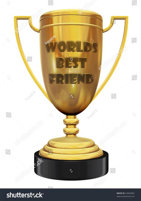 Best Friend Trophy Stock Photo 54502882 : Shutterstock