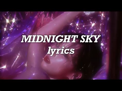 Miley Cyrus - Midnight Sky (Lyrics) Chords - Chordify