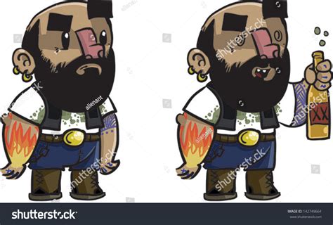 Outlaw Biker Tattoo Vector Clip Art Stock Vector (Royalty Free ...