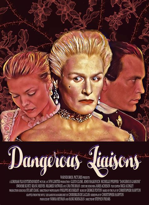 Dangerous Liaisons (1988) Alternative poster for the movie. American ...