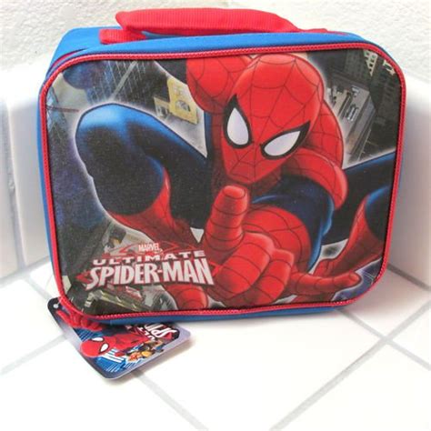 Buy Marvel Ultimate Spiderman Spider-man Soft Sided Lunch Kit Box Lunch ...