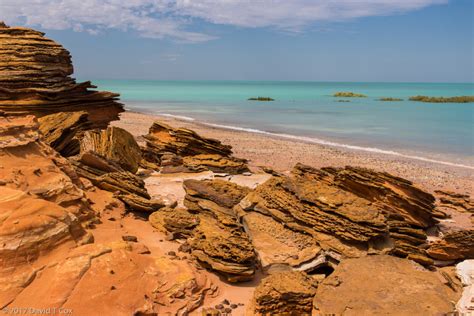 Roebuck Bay N. side from Rd to Bird Observatory, near Broome, WA - Dave's Travelogues