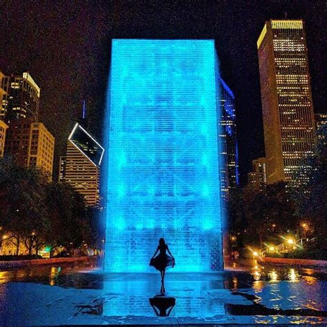 Crown Fountain, Chicago, Illinois — by Shumaila Gregory. Definitely ...