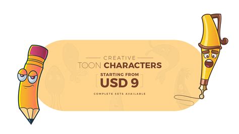 Creative Toon Characters | F1 Digitals on Behance