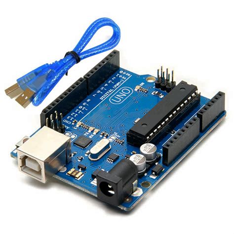 Arduino UNO R3 ATMega16U2 Development Board with USB Cable - Compatible | Phipps Electronics