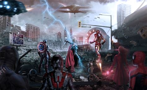 Avengers Endgame Assemble 4k 2019, HD Superheroes, 4k Wallpapers, Images, Backgrounds, Photos ...
