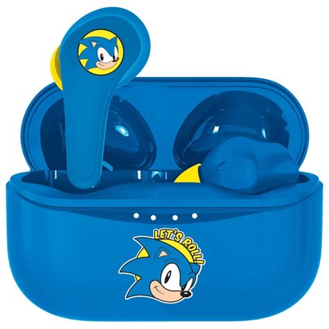 Sonic the Hedgehog True Wireless Earbuds Blue | Smyths Toys UK