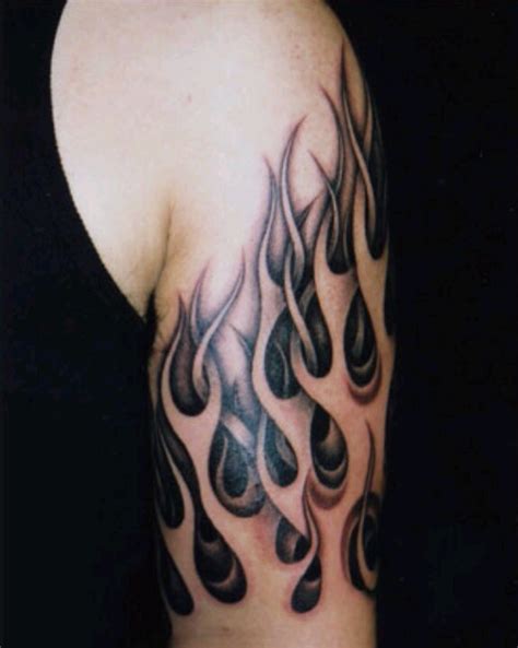 8 Unique Flame Tattoos Images Gallery