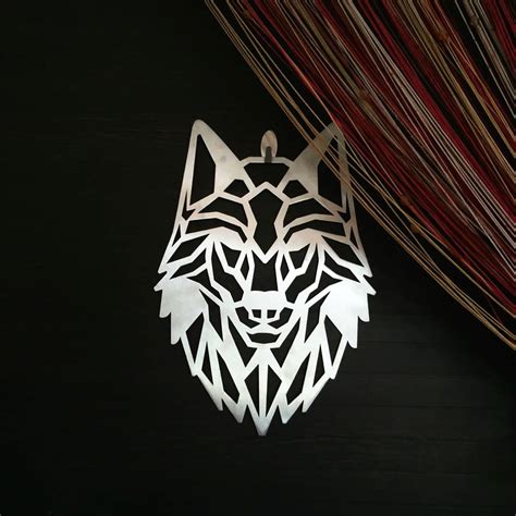 Wolf wall hanging Metal - Wall Accents Wall Art Home Décor | World Art Community