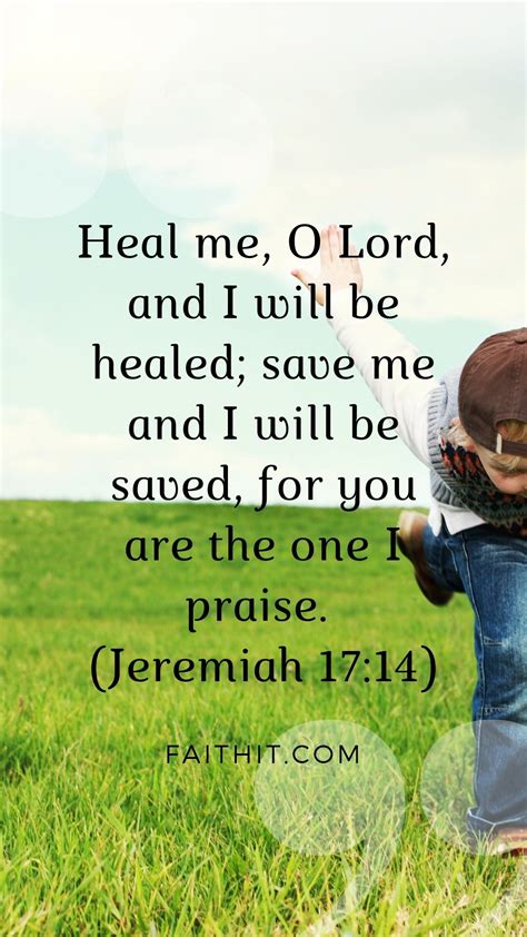 15 Healing Scriptures to Comfort Your Heart | Healing scriptures, God healing quotes, Healing verses