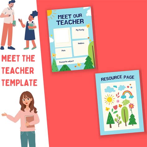 Meet the Teacher Template Teacher Introduction Back to - Etsy