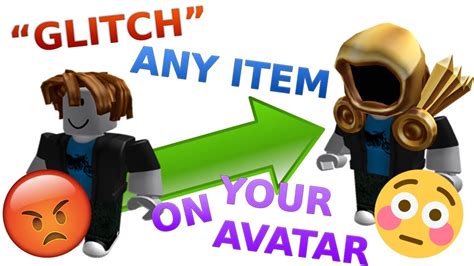 HOW TO "GLITCH" ANY ITEM ONTO YOUR ROBLOX PROFILE - YouTube