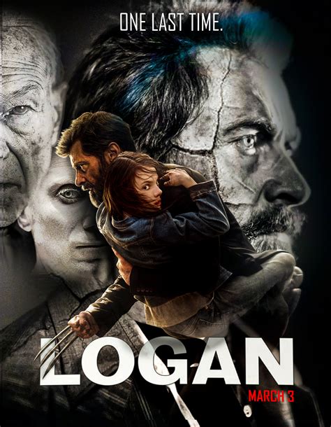 movie poster(logan) on Behance