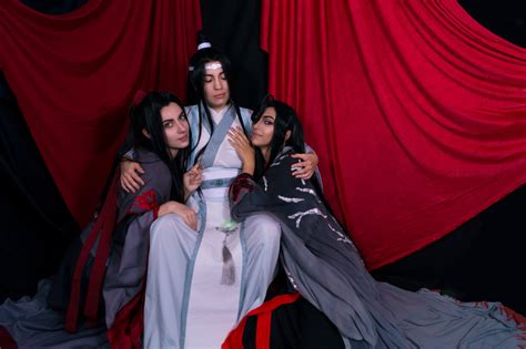 Our wangxian threesome cosplay lmao !! (tags in comment) : r/MoDaoZuShi