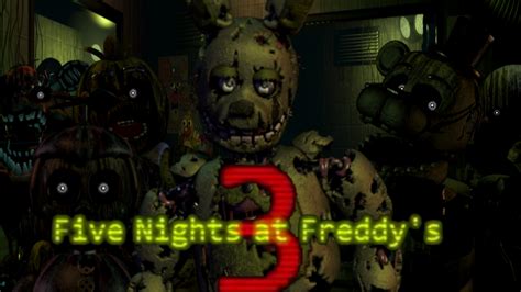 Five Night at Freddys 3 Wallpaper (free download) by lukyscz91 on ...