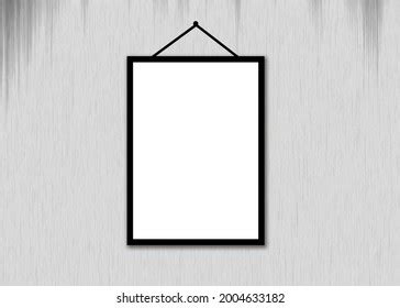 Mockup Frame Picture White Background Stock Illustration 2004633182 | Shutterstock