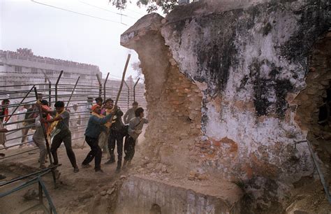 Nearly 27 Years After Hindu Mob Destroyed A Mosque, The Scars In India ...