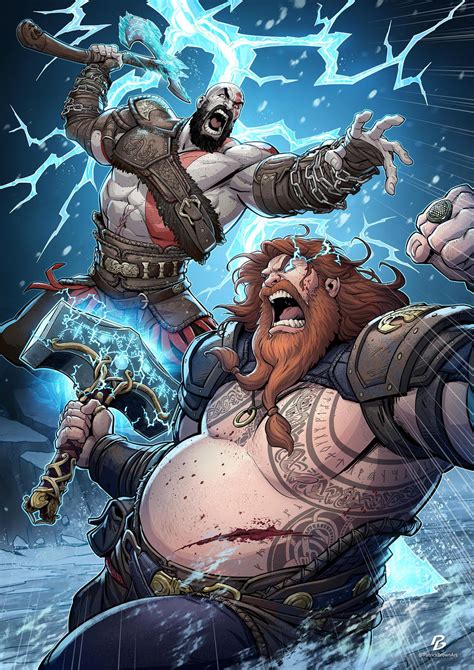 thor and kratos - God of War Wallpaper (44720602) - Fanpop - Page 7