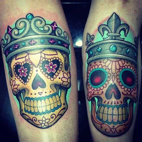 40 King & Queen Tattoos That Will Instantly Make Your Relationship ...