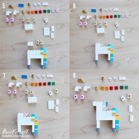 How to Build: Lego Unicorn Instructions--10 ways!