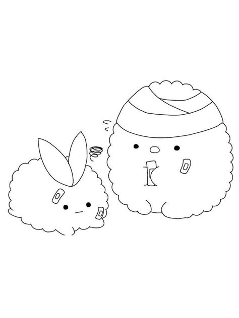 Sumikko Gurashi coloring pages